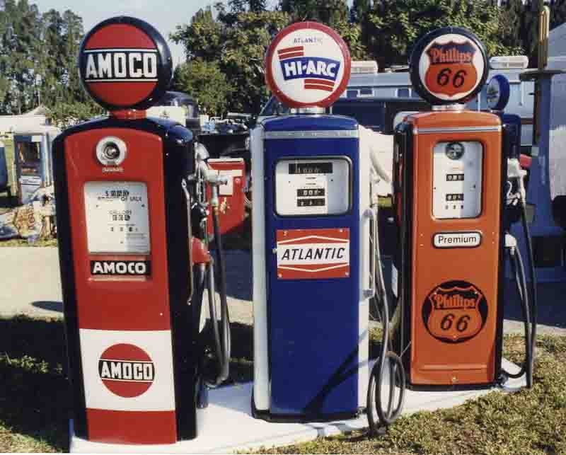 Various Gas Pumps