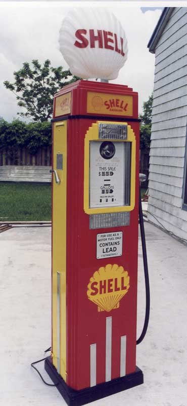 Tokheim 36 Gas Pump - After