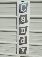 "CANDY" Decal Set - Vertical Blocks